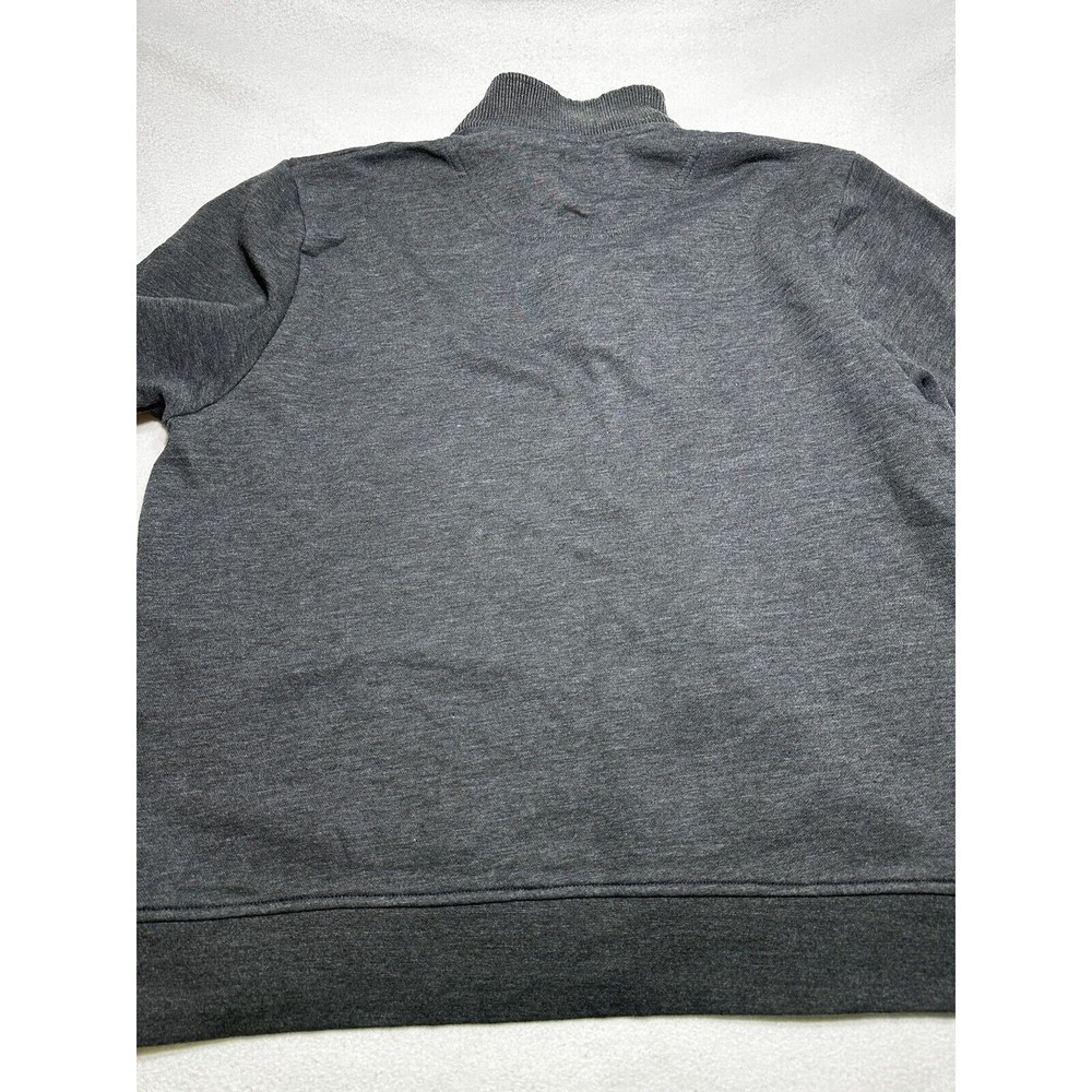 ORVIS Mens Pullover Size XL Quarter Zip Gray Sweater Signature Sweatshirt - Picture 9 of 16